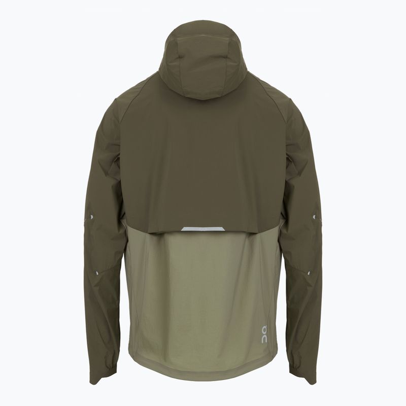Laufjacke für Herren On Core bark/vetiver 11