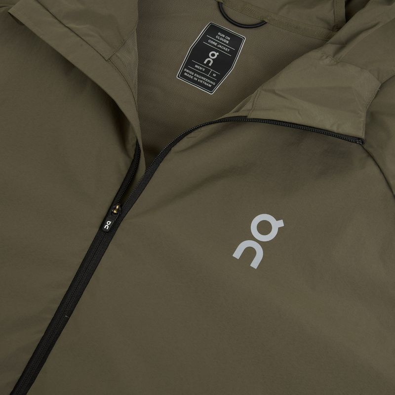 Laufjacke für Herren On Core bark/vetiver 12