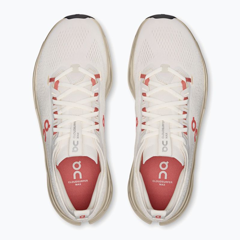 Herren-Laufschuhe On Cloudsurfer Max ivory/dustrose 6