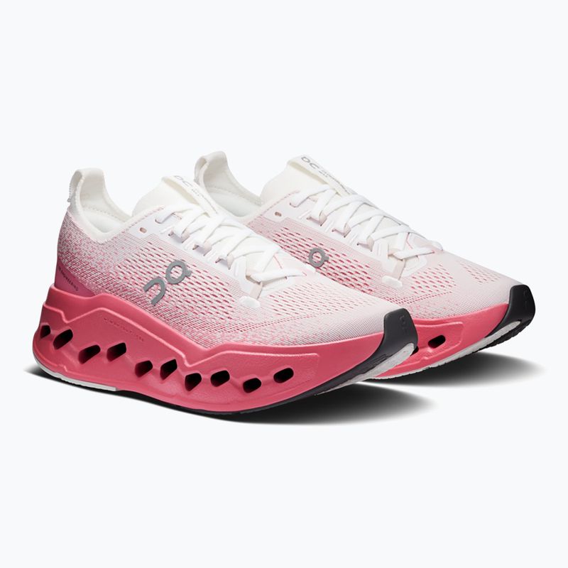 Laufschuhe für Damen On Cloudsurfer Max white/camellia 3