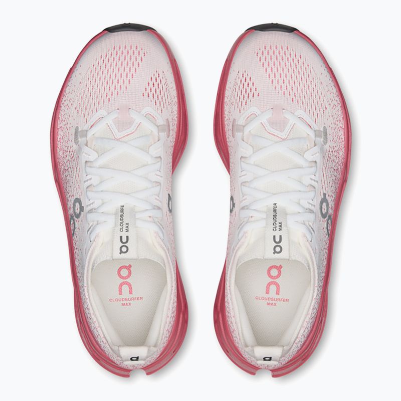 Laufschuhe für Damen On Cloudsurfer Max white/camellia 6