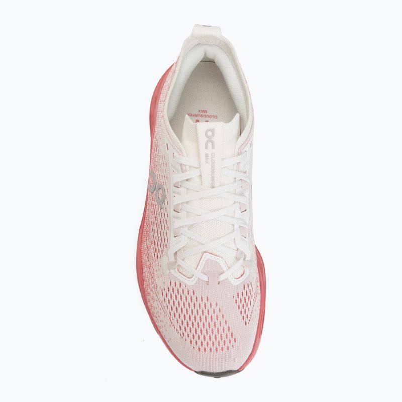 Laufschuhe für Damen On Cloudsurfer Max white/camellia 5