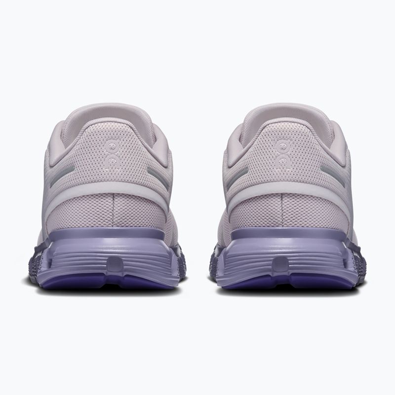 Damen-Schuhe On Cloud 6 ether/tyrian 5