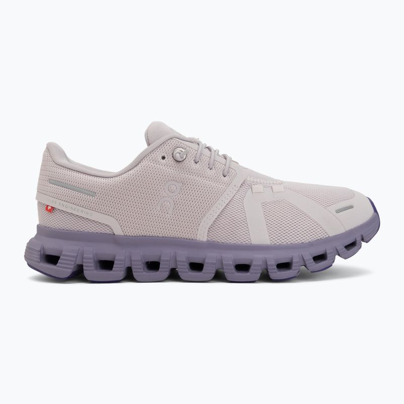 Damen-Schuhe On Cloud 6 ether/tyrian 2