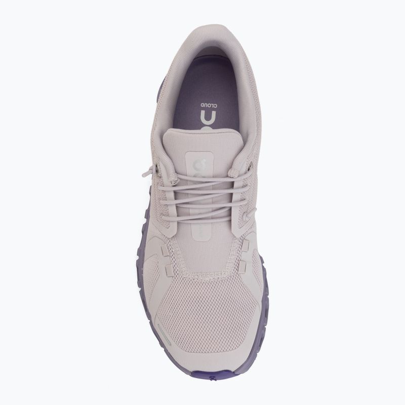 Damen-Schuhe On Cloud 6 ether/tyrian 5