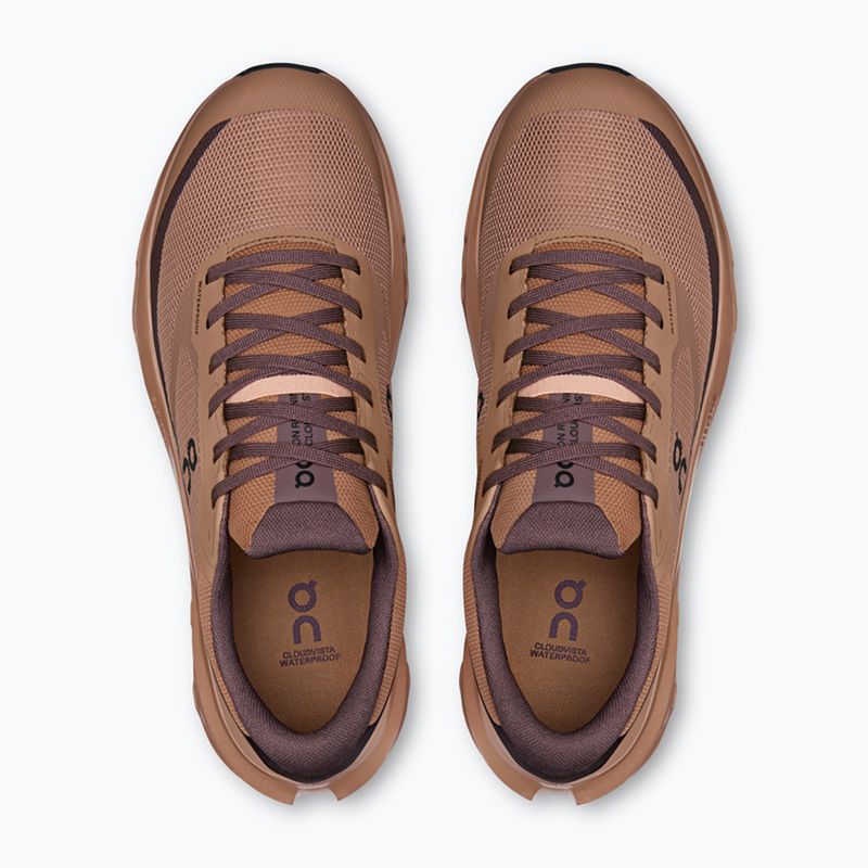 Herren-Laufschuhe On Cloudvista 3 Waterproof portobello/mulberry 3