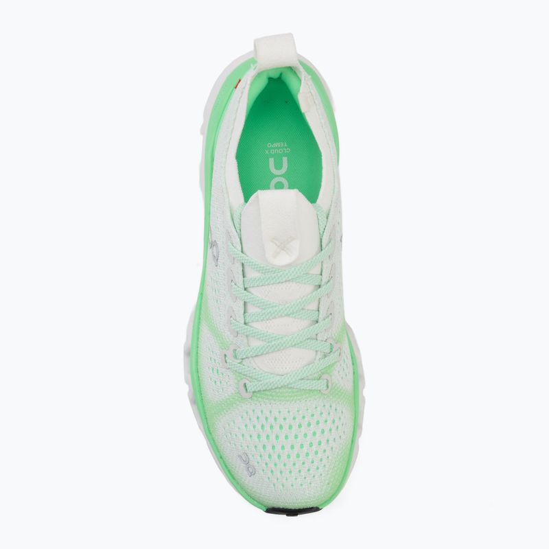 Herren Trainingsschuhe On Cloud X Tempo ivory/verdite 5