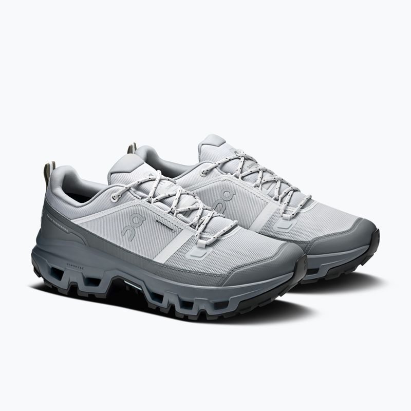 Herren-Wanderschuhe On Cloudrock Low Waterproof glacier/rock 2
