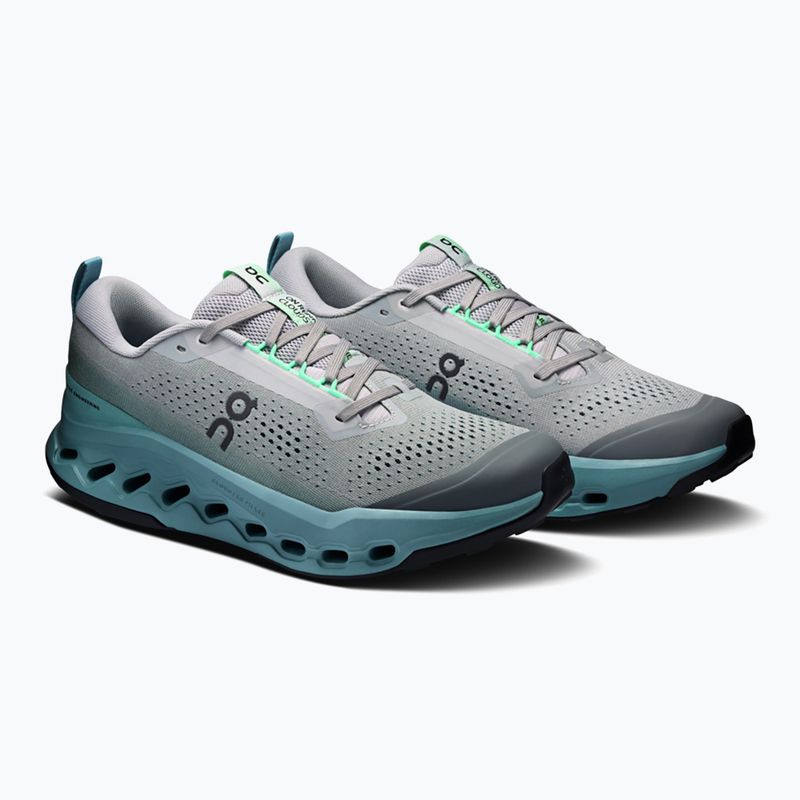 Herren-Laufschuhe On Cloudsurfer Trail 2 platinum/tide 3