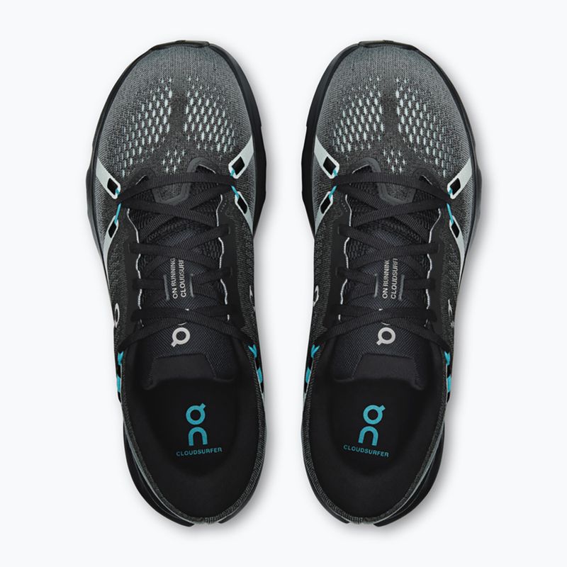 Herren-Laufschuhe On Cloudsurfer 2 black/flurry 3