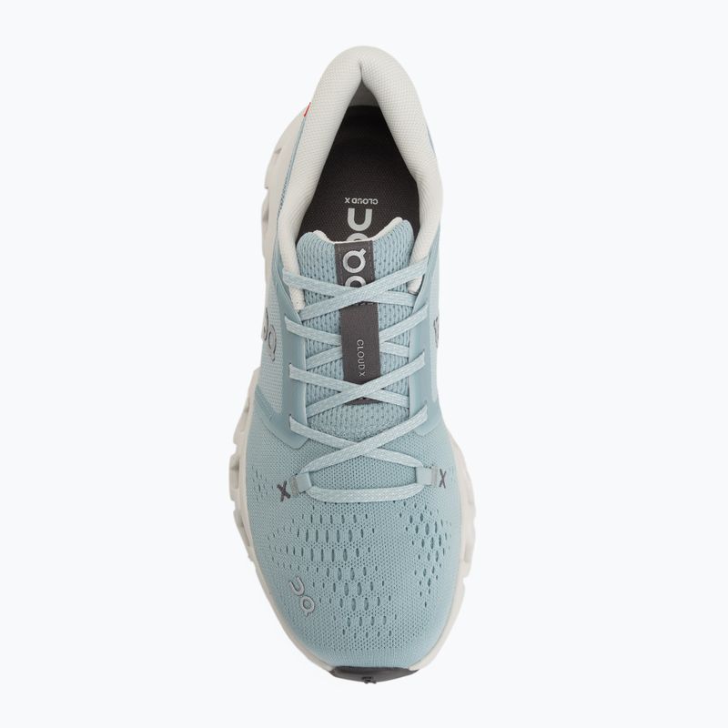 Damen Trainingsschuhe On Cloud X 5 brook/ivory 5