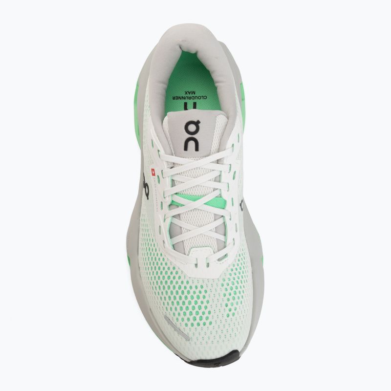 Laufschuhe für Damen On Cloudrunner 3 Max white/verdite 5