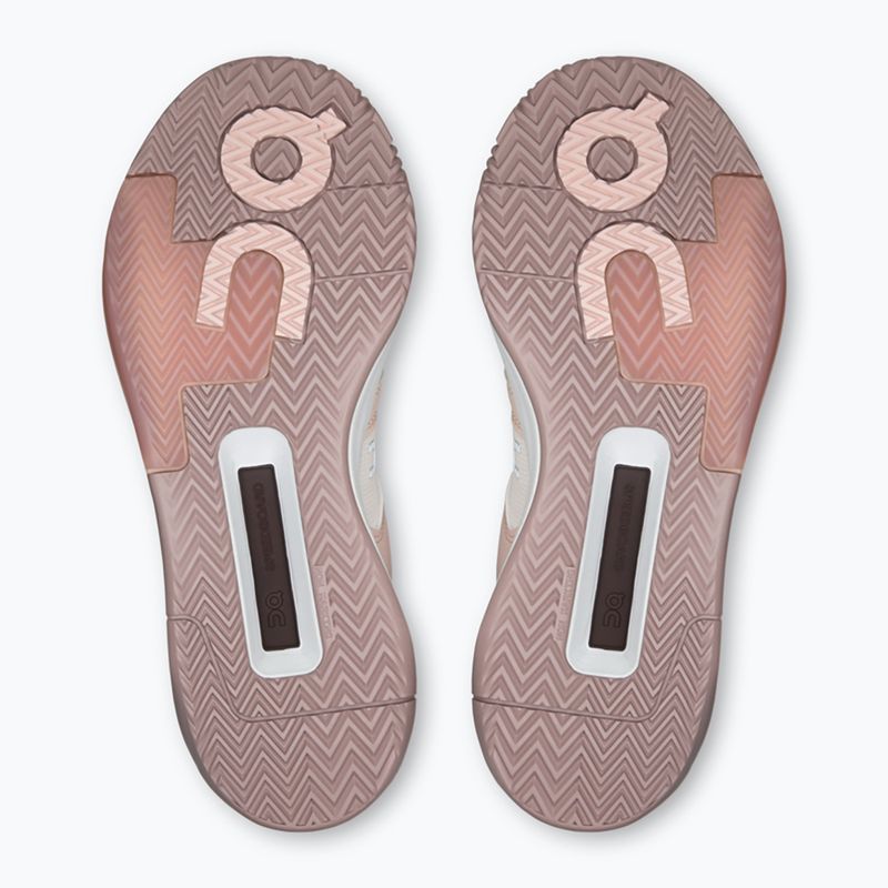 Damen Tennisschuhe On The Roger Clubhouse Pro 2 Clay oyster/doe 5