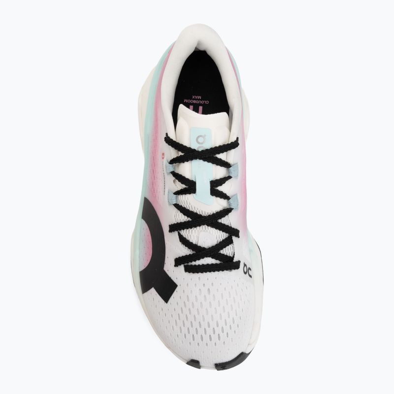 Laufschuhe für Damen On Cloudboom Max white/celeste 5