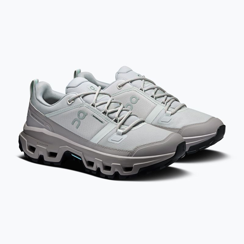 Damen-Wanderschuhe On Cloudrock Low Waterproof glacier/ore 2