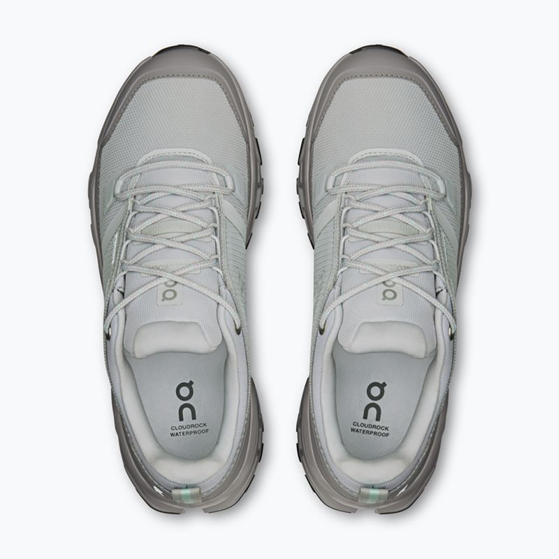 Damen-Wanderschuhe On Cloudrock Low Waterproof glacier/ore 3