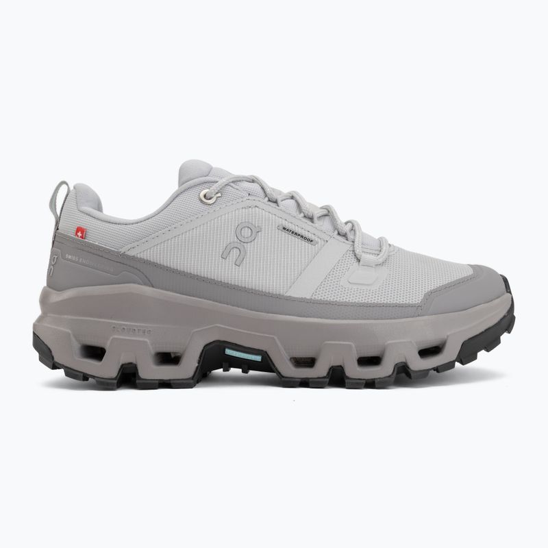 Damen-Wanderschuhe On Cloudrock Low Waterproof glacier/ore 2
