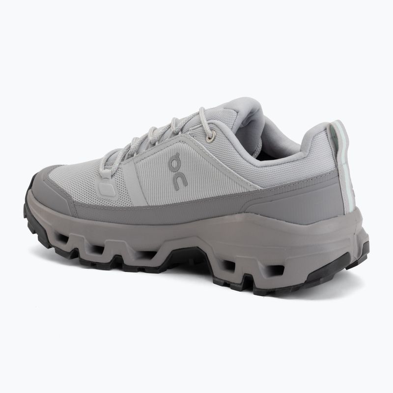 Damen-Wanderschuhe On Cloudrock Low Waterproof glacier/ore 3