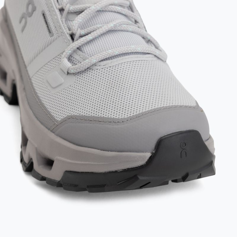 Damen-Wanderschuhe On Cloudrock Low Waterproof glacier/ore 7