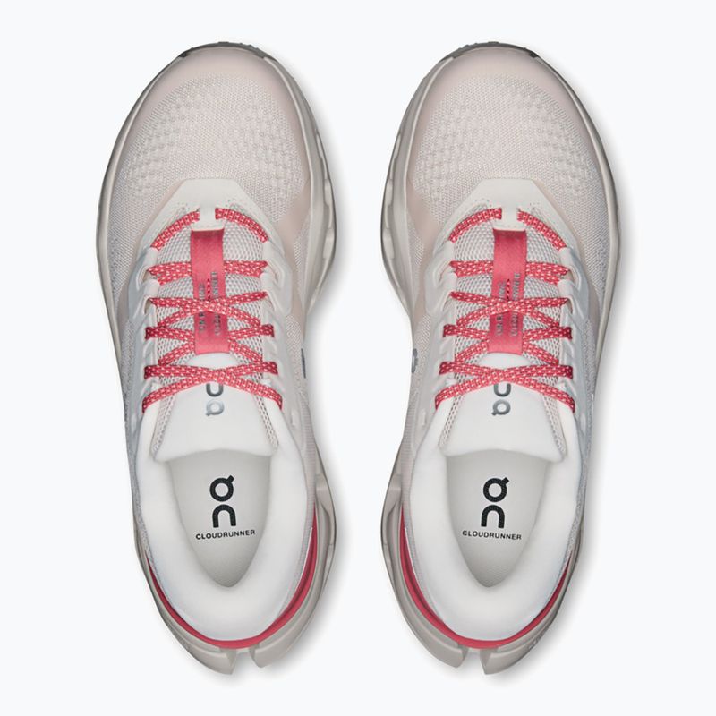 Laufschuhe für Damen On Cloudrunner 3 oyster/camellia 6