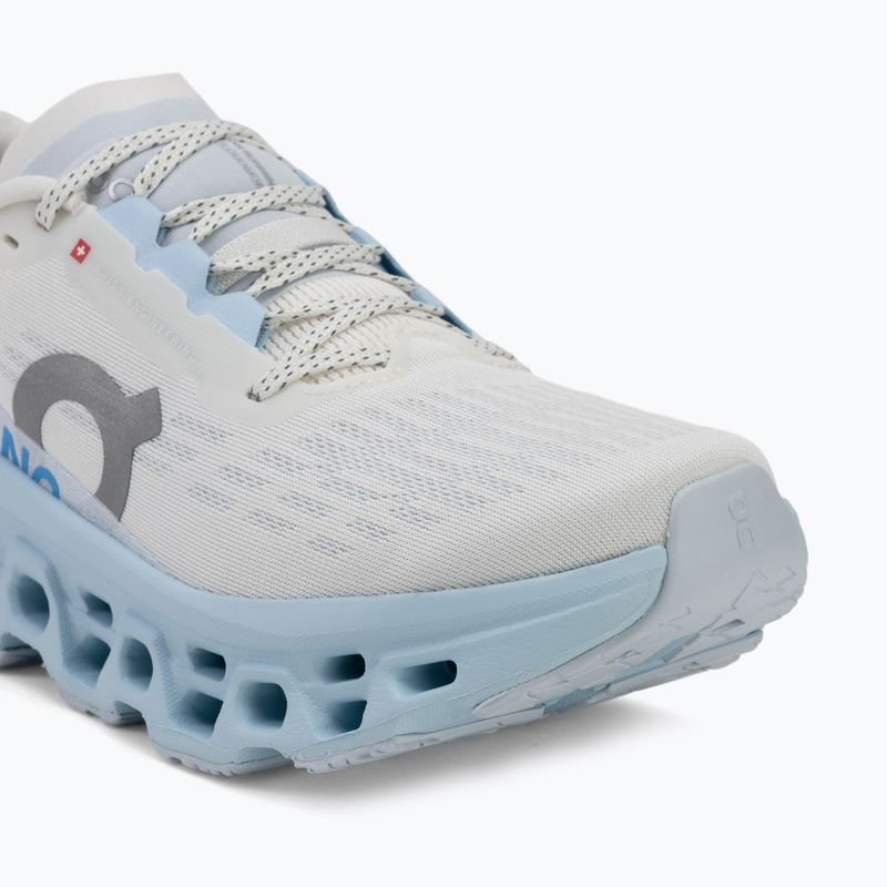 Laufschuhe für Damen On Cloudmonster 3 ivory/topaz 7
