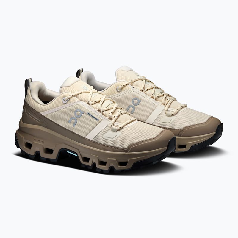 Damen-Wanderschuhe On Cloudrock Low Waterproof grain/soba 2