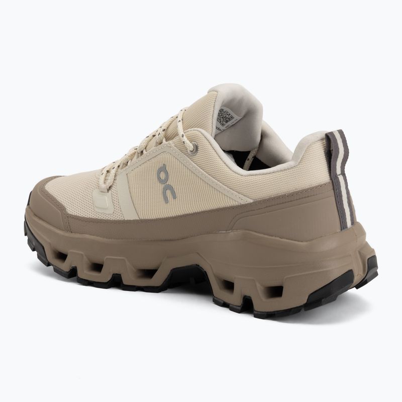 Damen-Wanderschuhe On Cloudrock Low Waterproof grain/soba 3