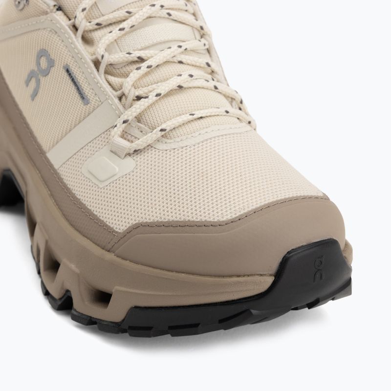 Damen-Wanderschuhe On Cloudrock Low Waterproof grain/soba 7