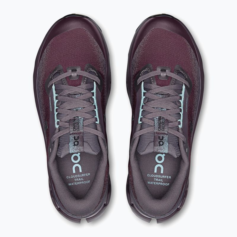 Laufschuhe für Damen On Cloudsurfer Trail 2 Waterproof urchin/pebble 6