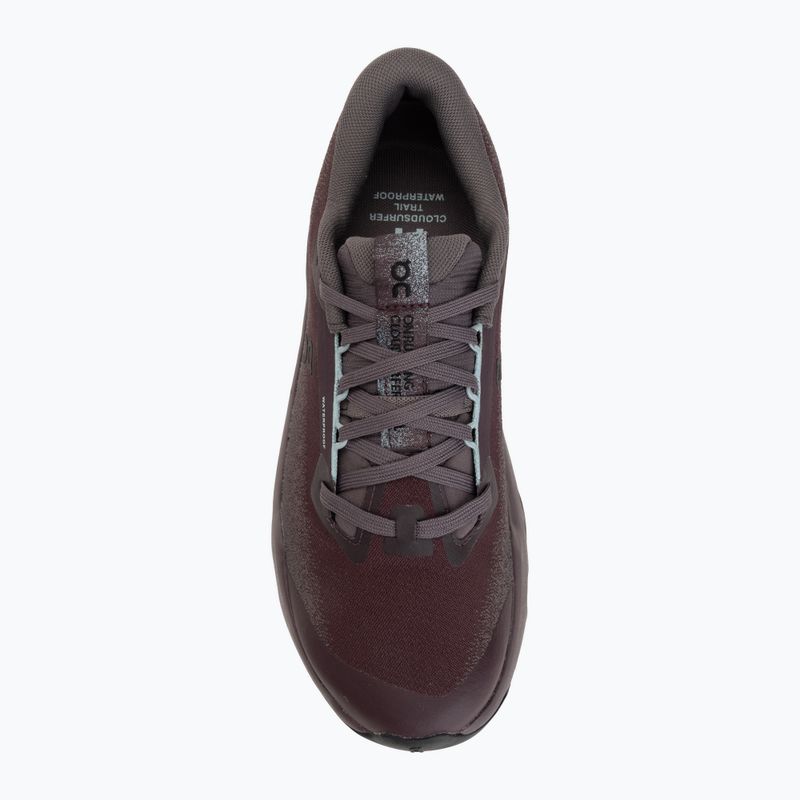 Laufschuhe für Damen On Cloudsurfer Trail 2 Waterproof urchin/pebble 5