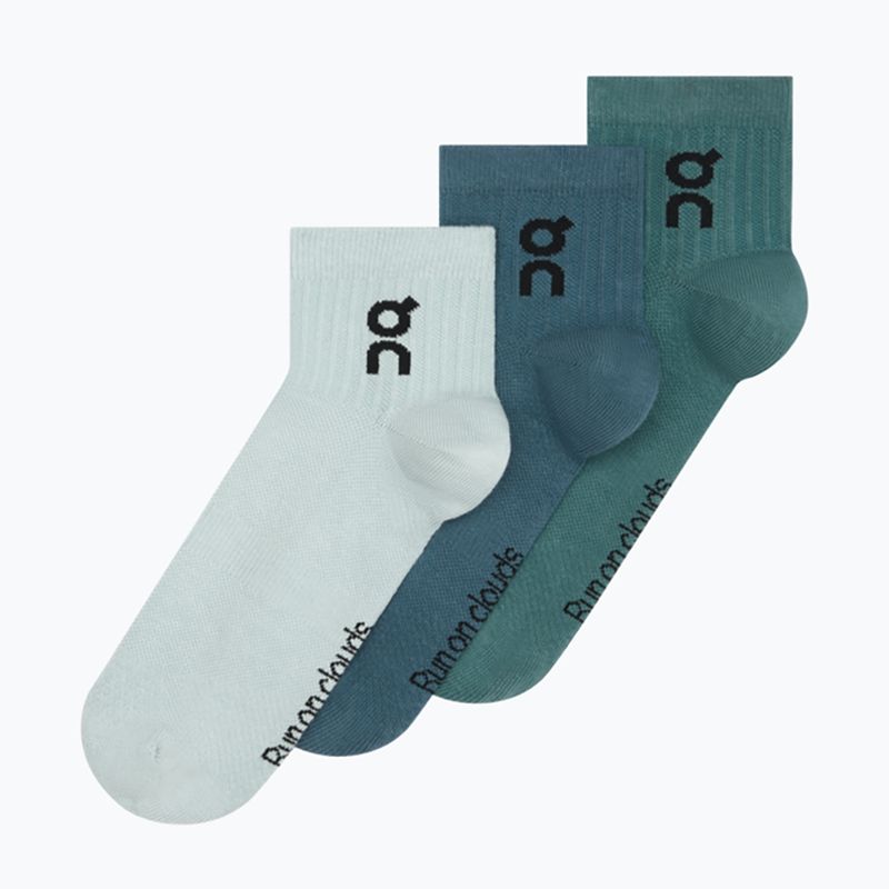 Socken On Logo Sock Mid 3 pack brook/storm