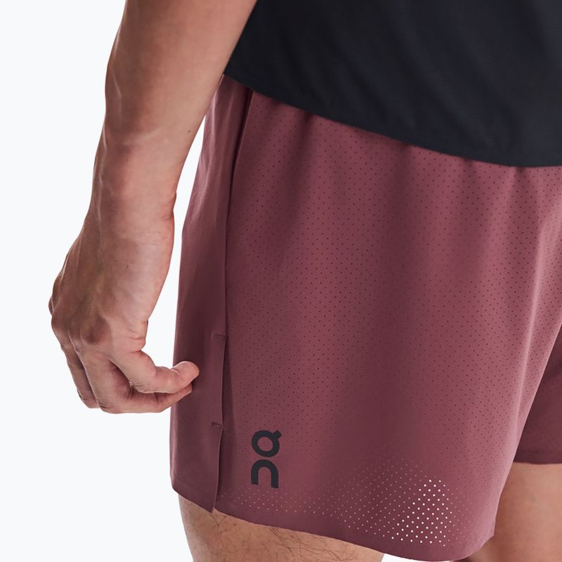 Herren-Laufshorts On 5" Performance barberry 6