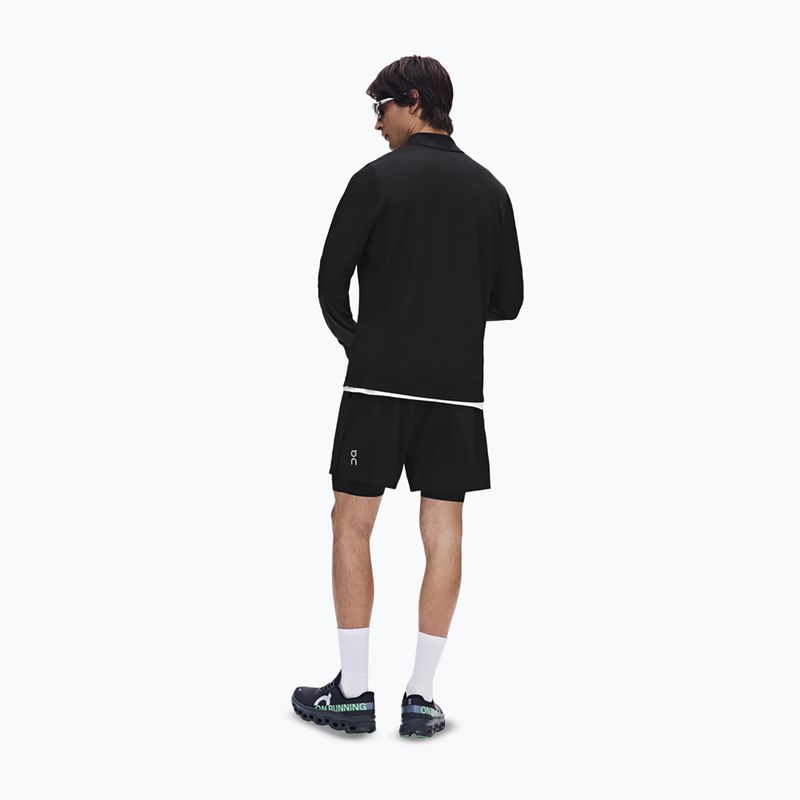 Laufsweatshirt für Herren On Core 1/4 Zip black 3