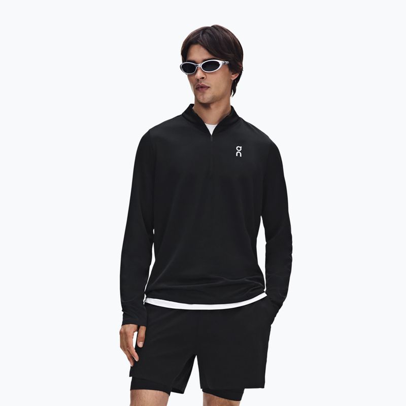 Laufsweatshirt für Herren On Core 1/4 Zip black 4