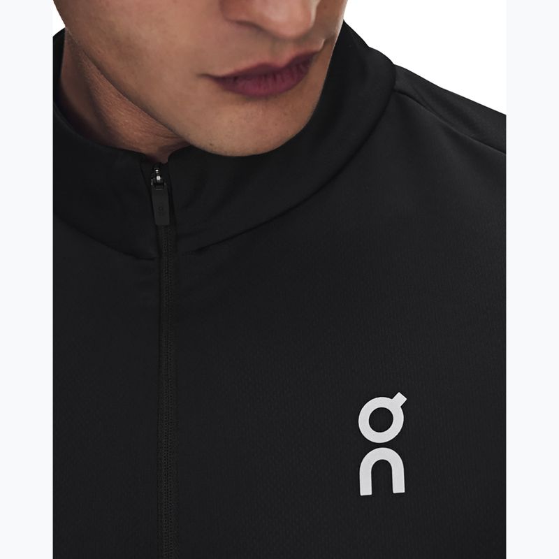Laufsweatshirt für Herren On Core 1/4 Zip black 6