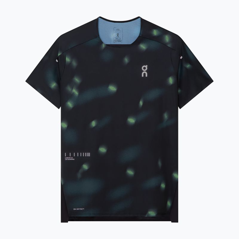 Herren-Laufshirt On Performance-T Lumos black
