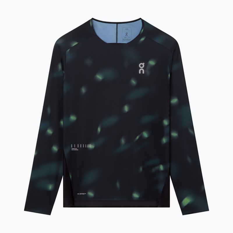Herren-Laufshirt On Performance Long-T Lumos black
