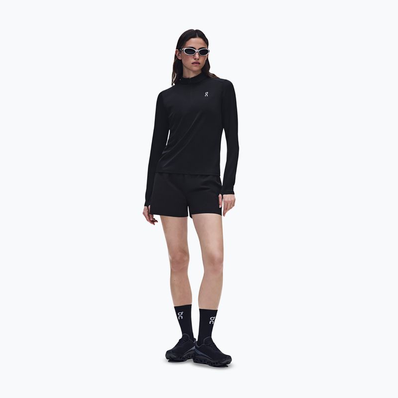 Laufpullover für Damen On Core 1/4 Zip black 2