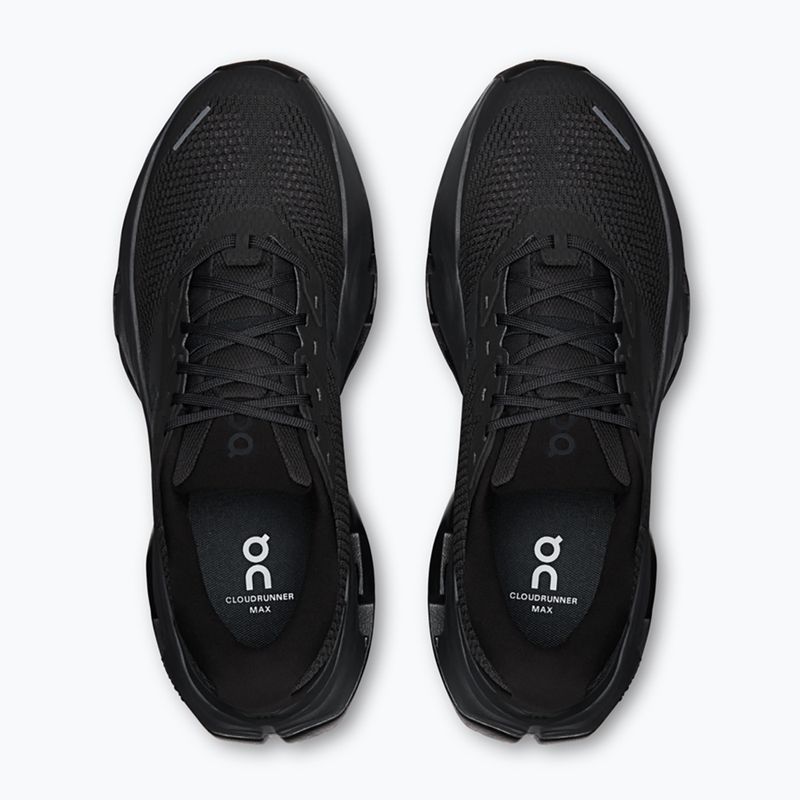 Herren-Laufschuhe On Cloudrunner 3 Max black/black 3