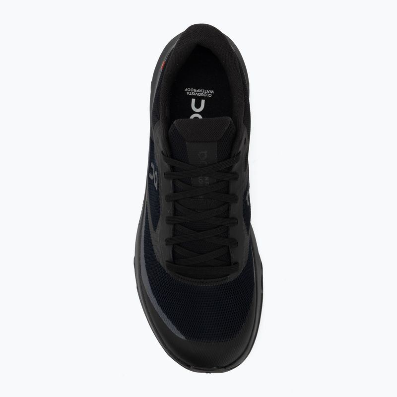 Herren-Laufschuhe On Cloudvista 3 Waterproof black/black 5