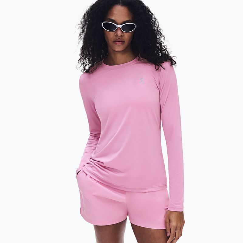 Damen-Laufshirt mit langen Ärmeln On Core Long-T bubblegum 4