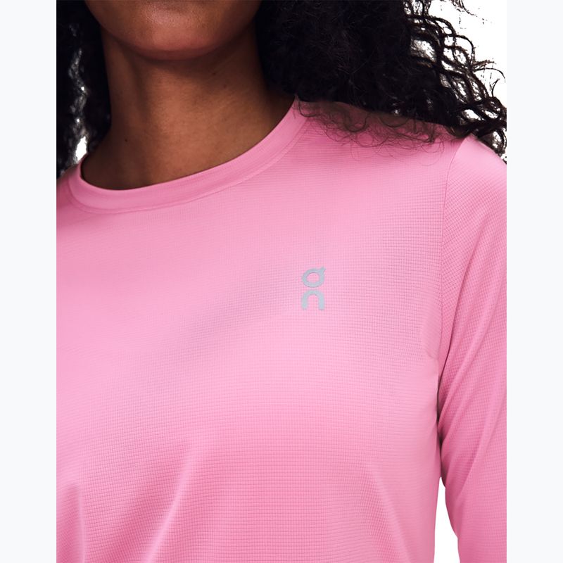 Damen-Laufshirt mit langen Ärmeln On Core Long-T bubblegum 6