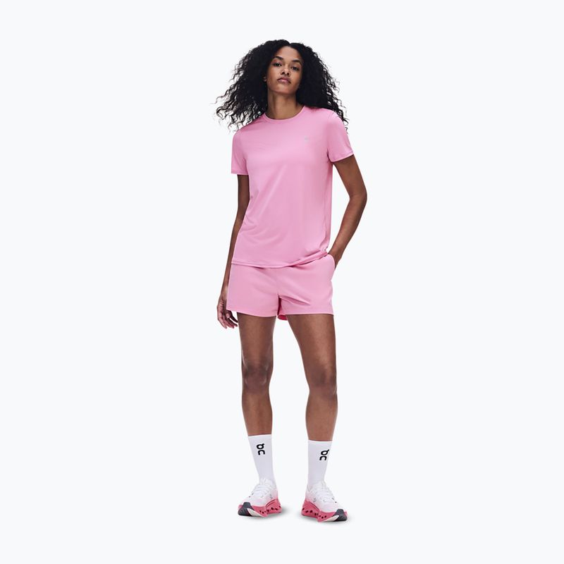 Damen-Laufshirt mit langen Ärmeln On Core-T bubblegum 2