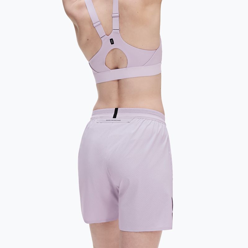 Damen-Laufshorts On 5" Performance foxglove 5