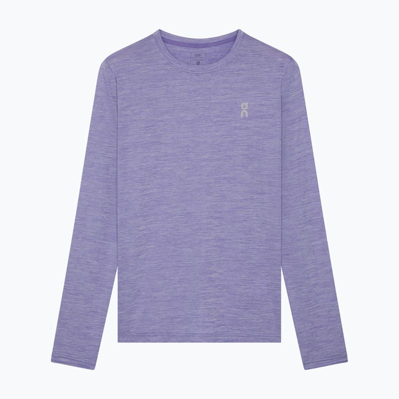 Damen-Laufshirt mit langen Ärmeln On Core Long-T juniper
