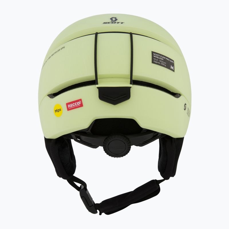 Skihelm SCOTT Flow Plus Pro acid yellow 3