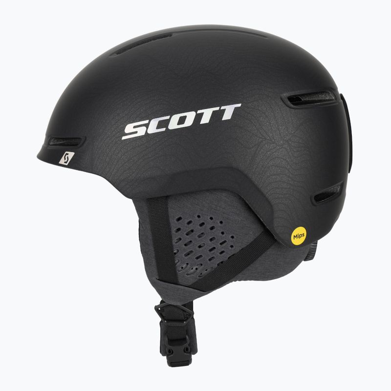Skihelm SCOTT Track Plus granite black/holo grey 3