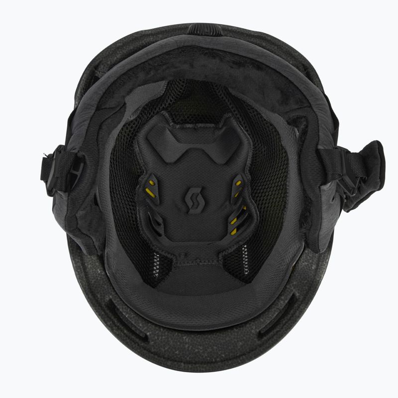 Skihelm SCOTT Track Plus granite black/holo grey 5