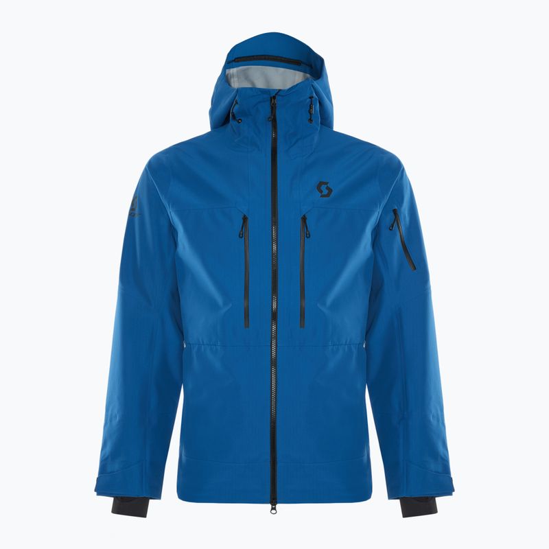 Skijacke Herren SCOTT Vertic Ripstop 3L solid blue