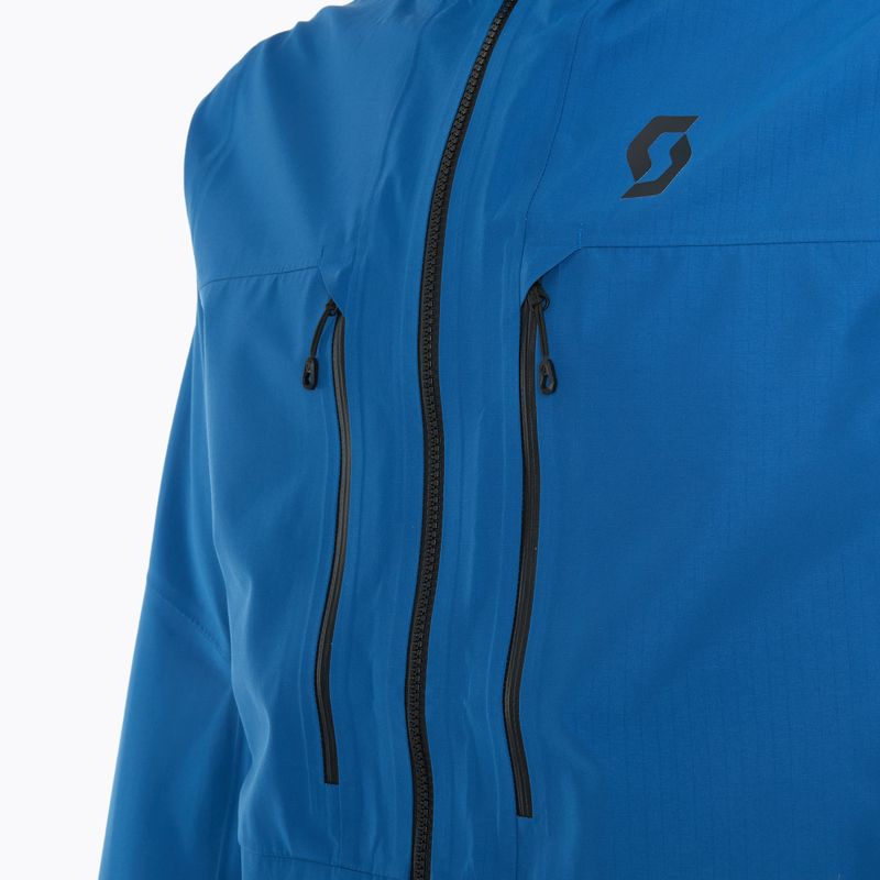 Skijacke Herren SCOTT Vertic Ripstop 3L solid blue 4
